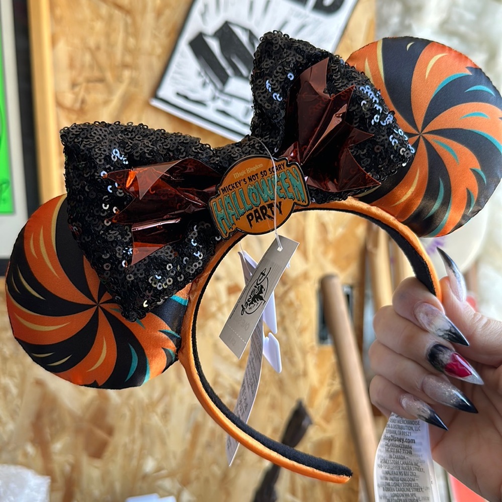 Disney WDW Mickey’s Not So Scary Halloween Party Ear Headband MNSSHP